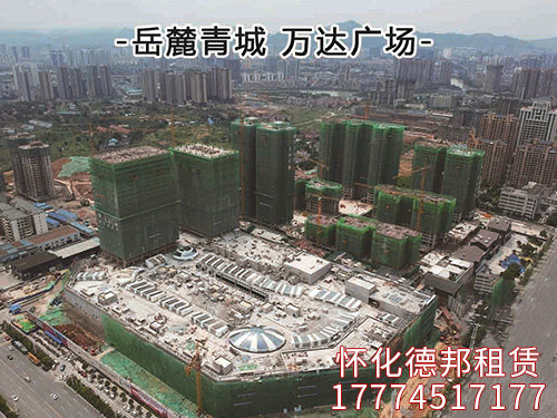 万达广场、岳麓青城一二三期   租赁塔吊、电梯实情